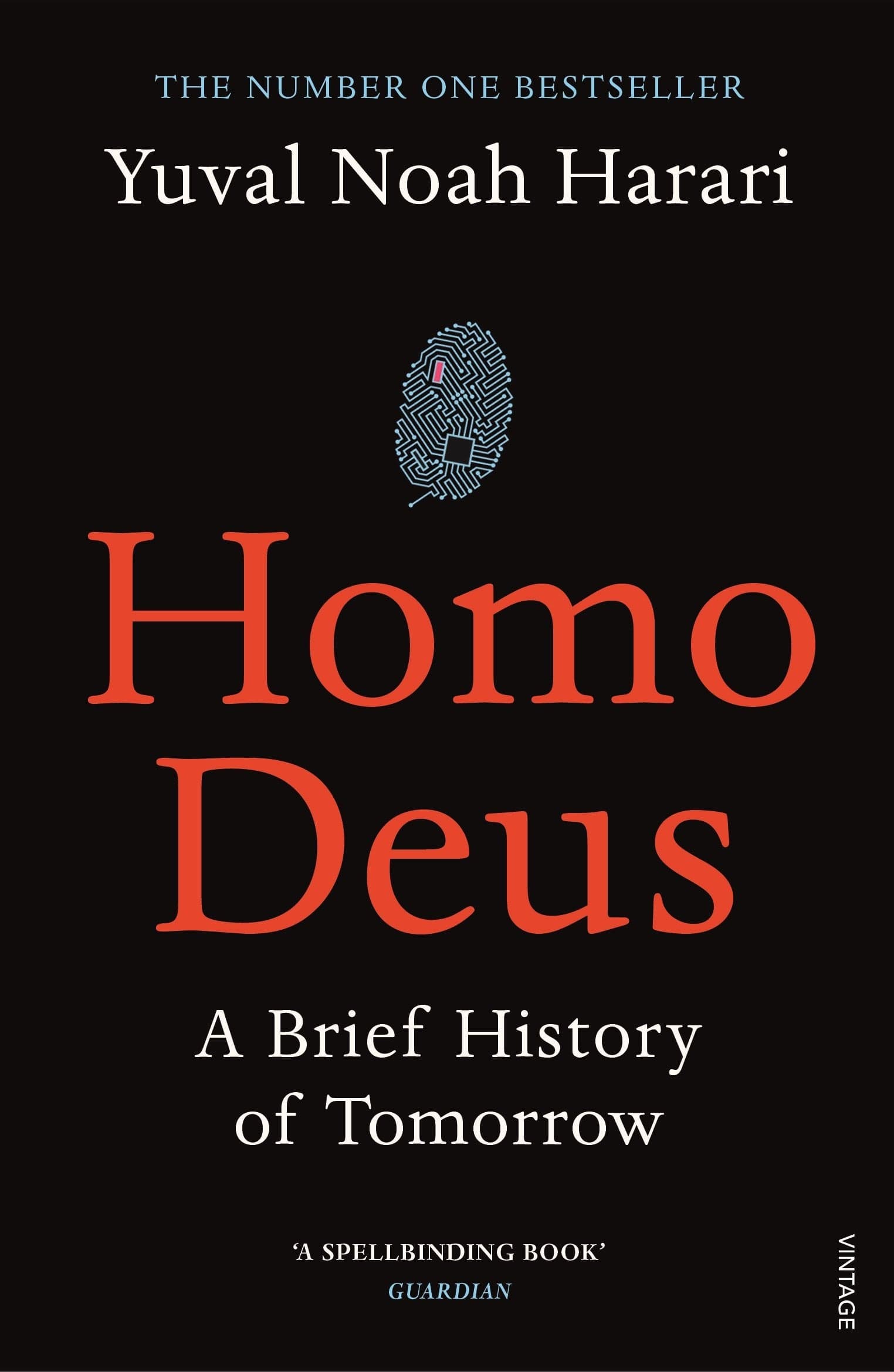 Cover of Homo Deus: A Brief History of Tomorrow